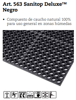 Art. 563 Sanitop Deluxe Negro