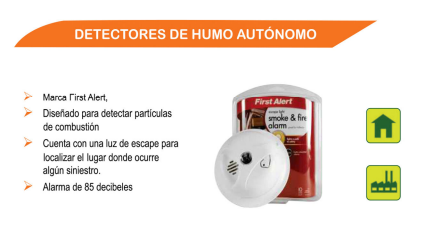 Detectores de Humo Autónomo