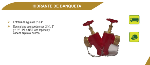 Hidrante de Banqueta