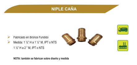 Niple Caña