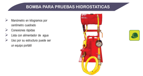 Bomba Para Pruebas Hidrostáticas