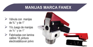 Manijas Marca Fanex