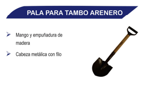Pala Para Tambo Arenero