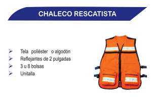 Chaleco Rescatista