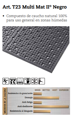 Art. T23 Multi Mat II Negro